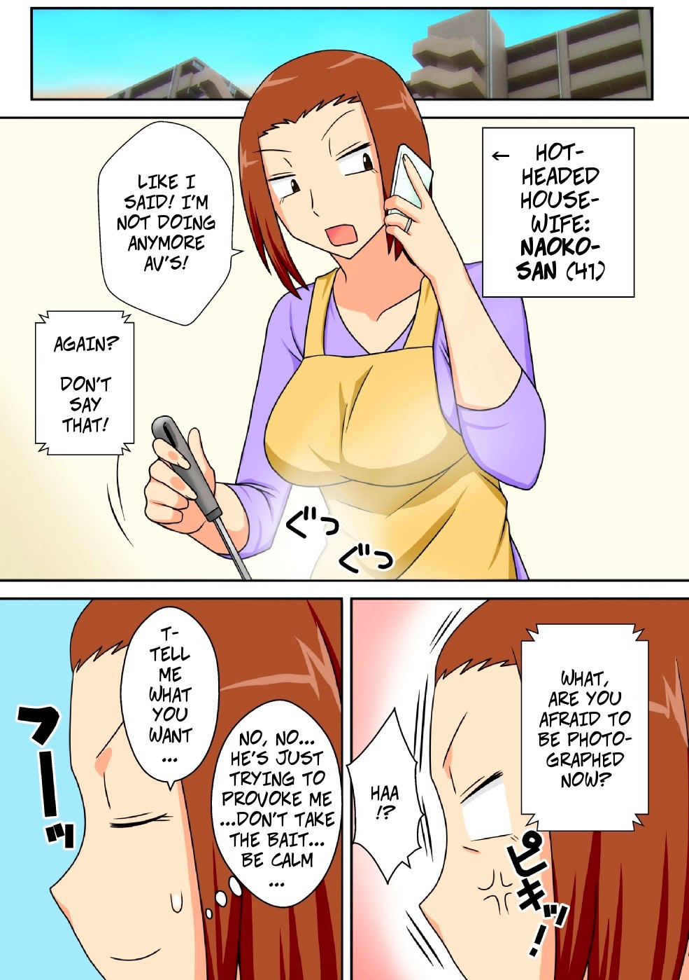 Hentai Manga Comic-Agitated Housewife 2-Read-3